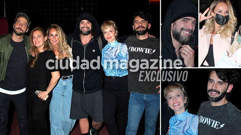Las fotos de Sabrina Rojas y Luciano Castro en el estreno teatral y Gonzalo Heredia, a los abrazos con Brenda Gandini tras la versión de crisis