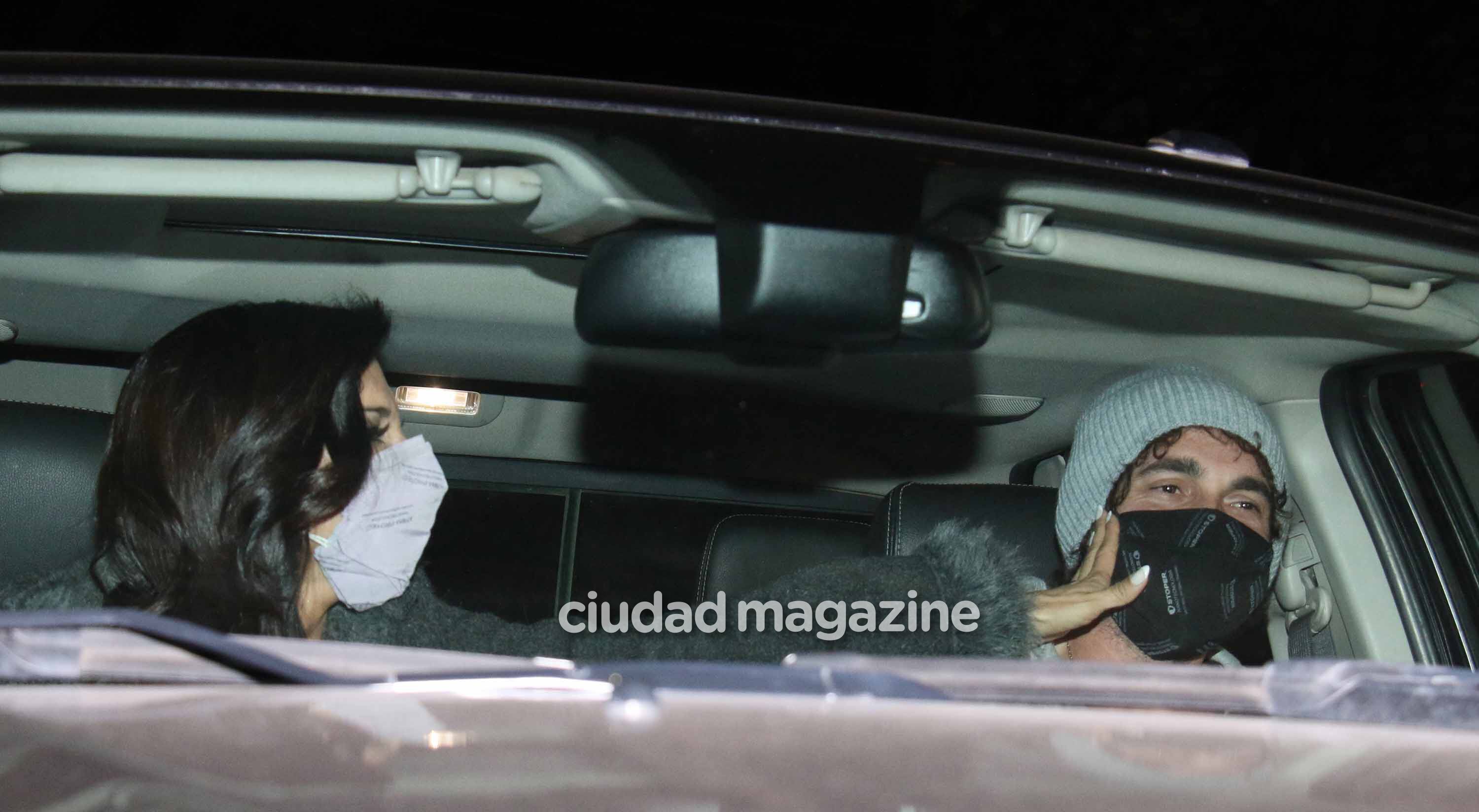 Las fotos de Silvina Escudero y su novio, enamorados y mimosos, tras su reconciliación. Foto: Movilpress