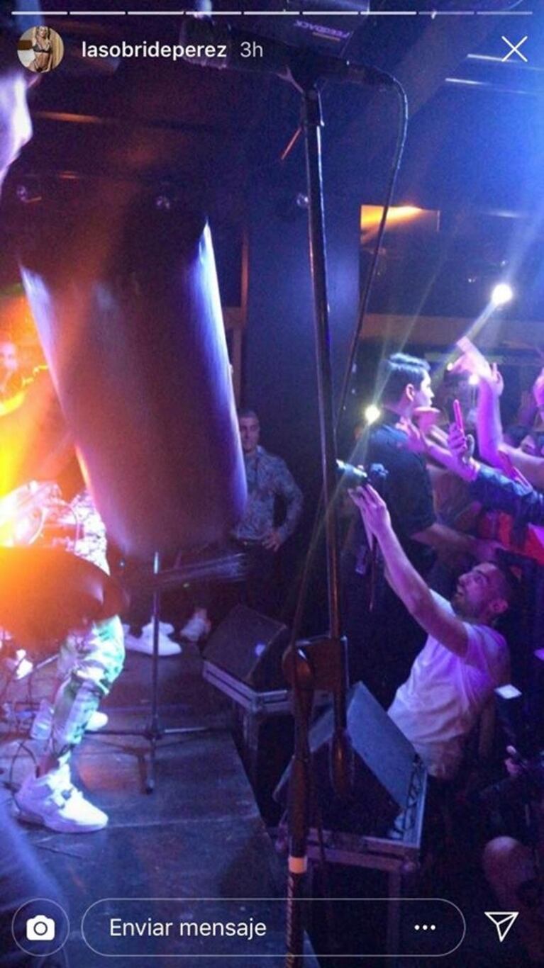 Las fotos de Sol Pérez bailando con una amiga en el show de El Polaco