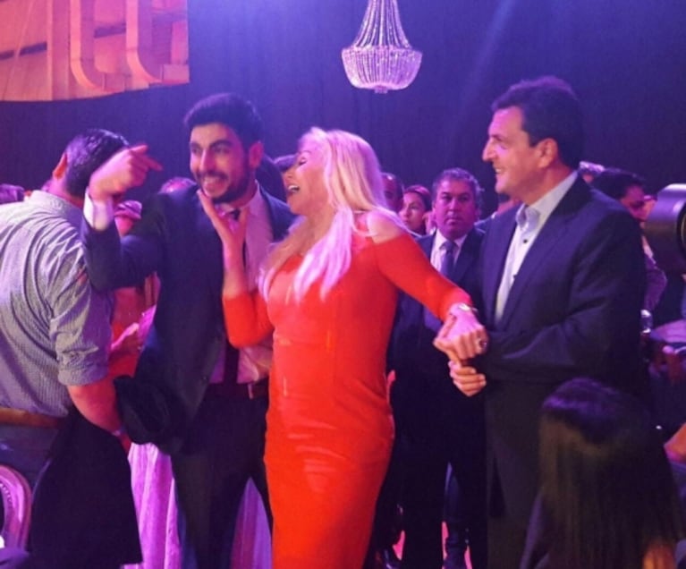 Las fotos de Susana Giménez y Facundo Moyano (¡muy cerquita!) en una fiesta gremial: ¿qué pasa entre ellos?