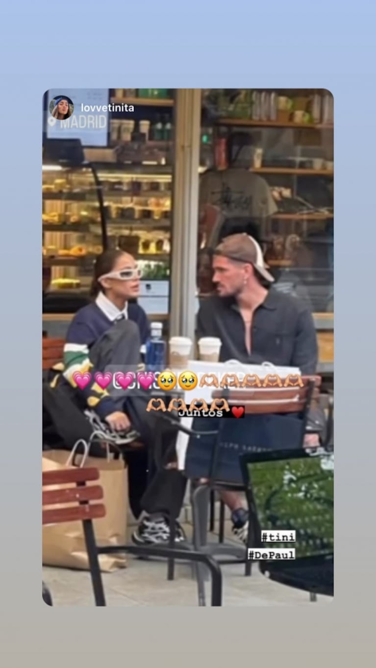 Las fotos de Tini Stoessel y Rodrigo de Paul en medio de rumores de crisis