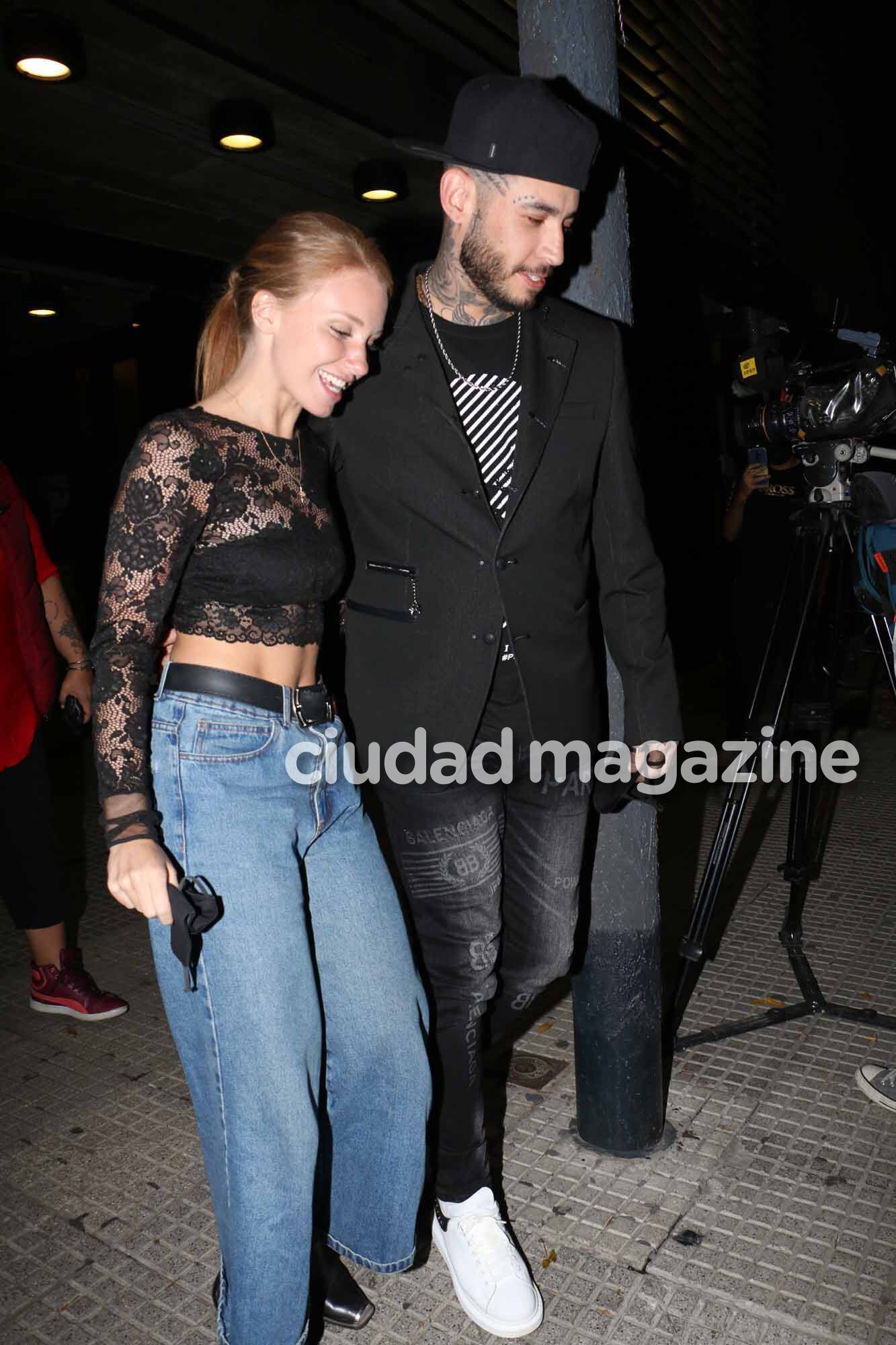Las fotos de Ulises Bueno y su novia Rocío Pardo. Foto: Movilpress