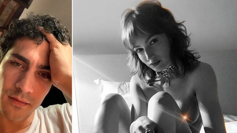 Las fotos de Úrsula Corberó semidesnuda que encendieron la red y le volaron la cabeza al Chino Darín
