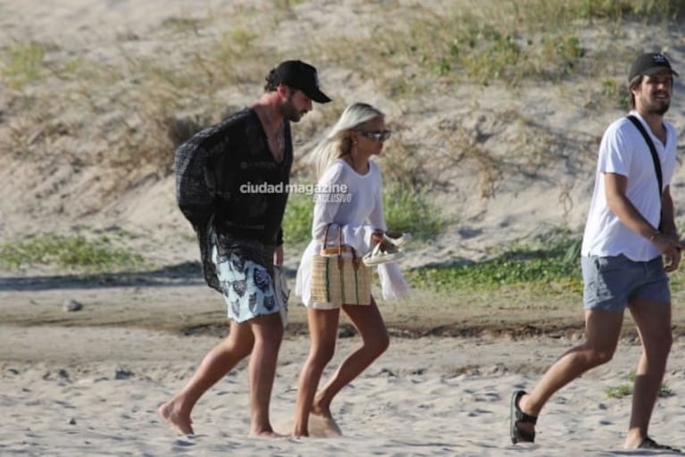 Las fotos de Valentina Zenere junto a su novio español en las playas de Punta: amor y relax frente al mar