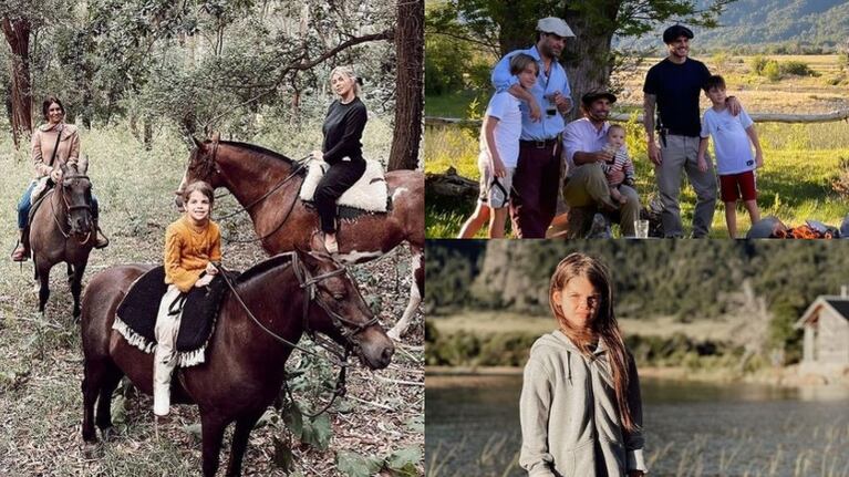 Las fotos de Wanda Nara disfrutando en el sur argentino: Las vacaciones preferidas de mis hijos