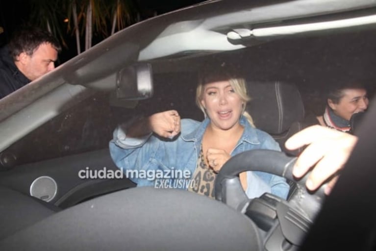 Las fotos de Wanda Nara en la noche porteña tras anunciar su separación de Mauro Icardi: el operativo para no hablar con la prensa