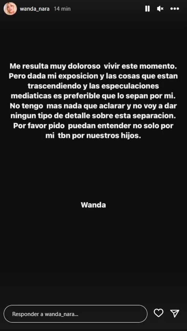 Las fotos de Wanda Nara en la noche porteña tras anunciar su separación de Mauro Icardi: el operativo para no hablar con la prensa