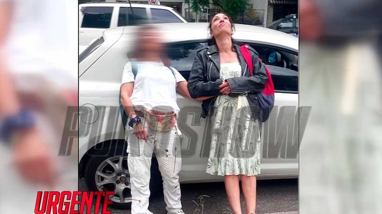 Las fotos del accidente de Ernestina Pais en el que se negó al test de alcoholemia (Foto: captura eltrece)