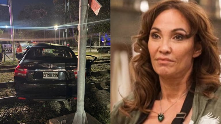 Las fotos del accidente en el que murió Ernestina Pais: así quedó el auto que fue arrollado por el tren