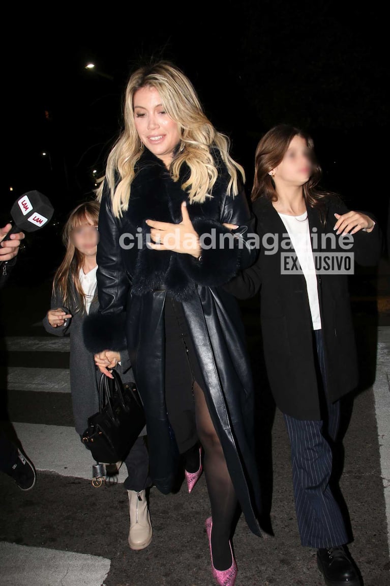 Las fotos del agridulce festejo de Wanda Nara con sus hijas en medio del conflicto con Icardi