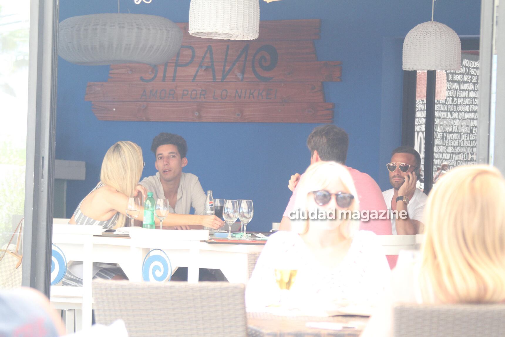 Las fotos del almuerzo de Luciana Salazar y Martín Baclini en Punta del Este. (Foto: GM Press)