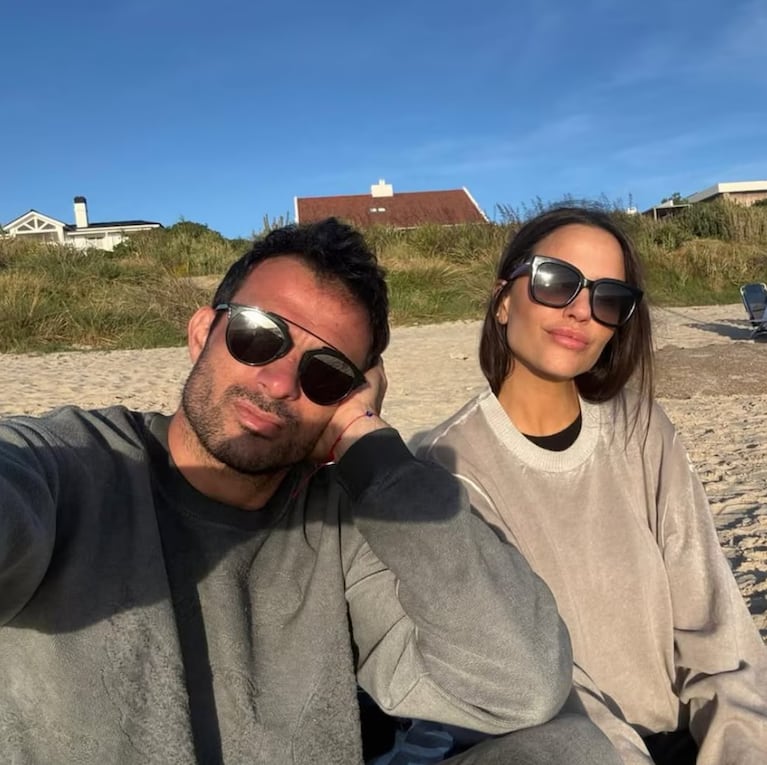 Las fotos del apasionado viaje de Ivana Figueiras y Darío Cvitanich a Uruguay | Créditos: Instagram @figueirasivana