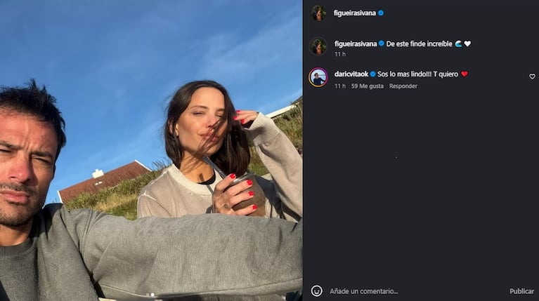 Las fotos del apasionado viaje de Ivana Figueiras y Darío Cvitanich a Uruguay | Créditos: Instagram @figueirasivana