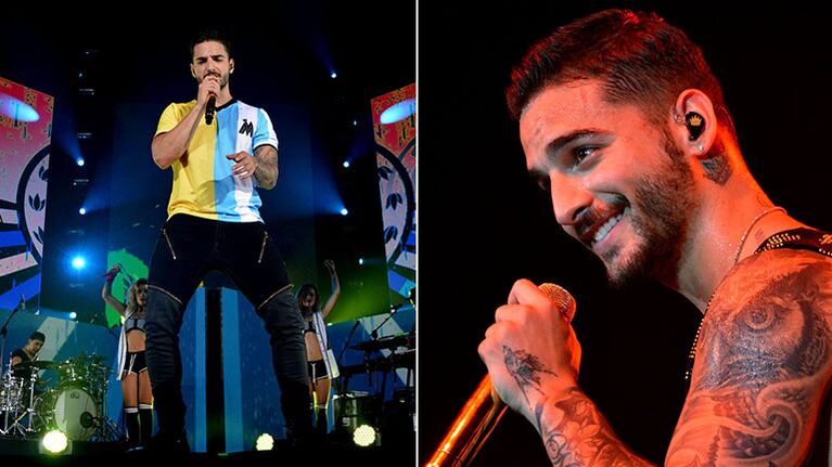 Las fotos del arrasador show de Maluma en Buenos Aires.