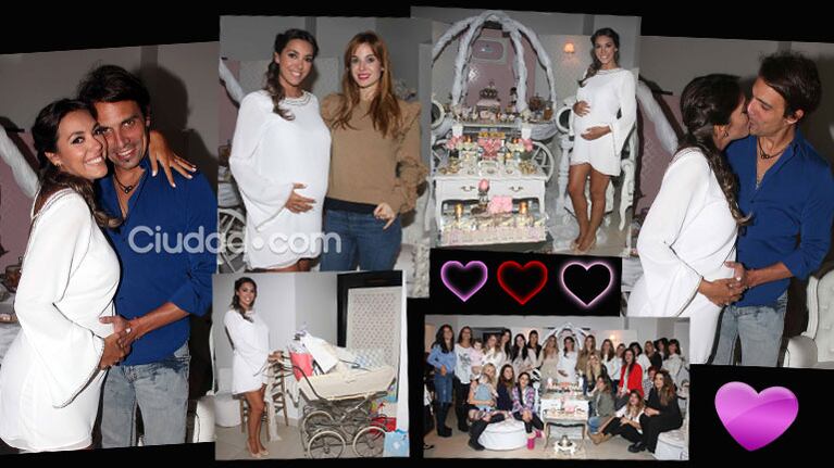 Las fotos del baby shower de Floppy Tesouro. Foto: Movilpress