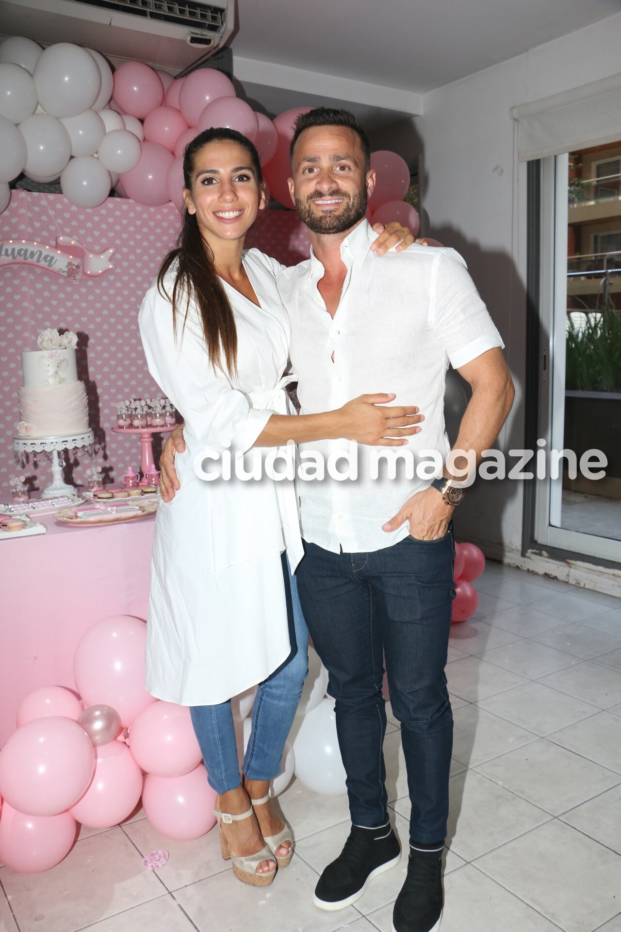 Las fotos del baby shower de Mariana Brey. Foto: Movilpress