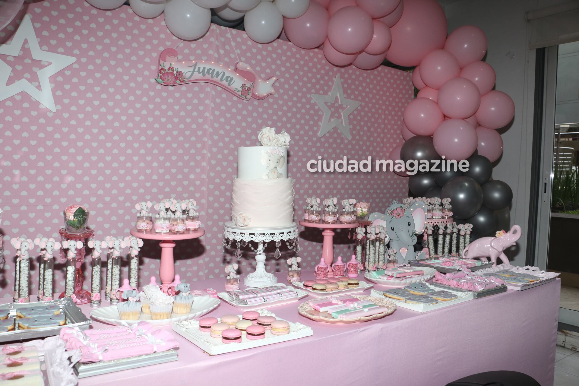 Las fotos del baby shower de Mariana Brey. Foto: Movilpress