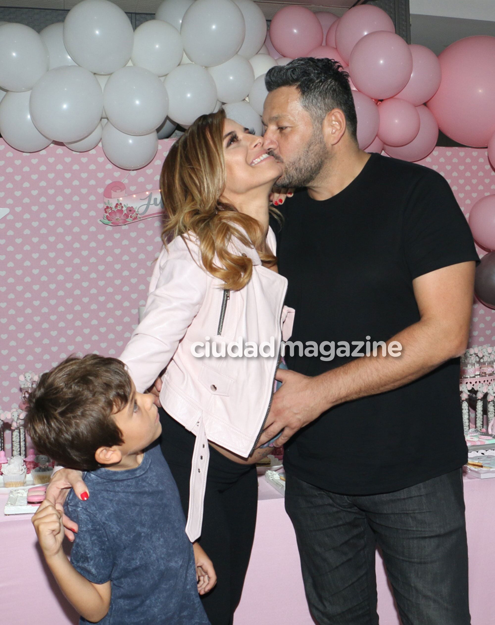 Las fotos del baby shower de Mariana Brey. Foto: Movilpress