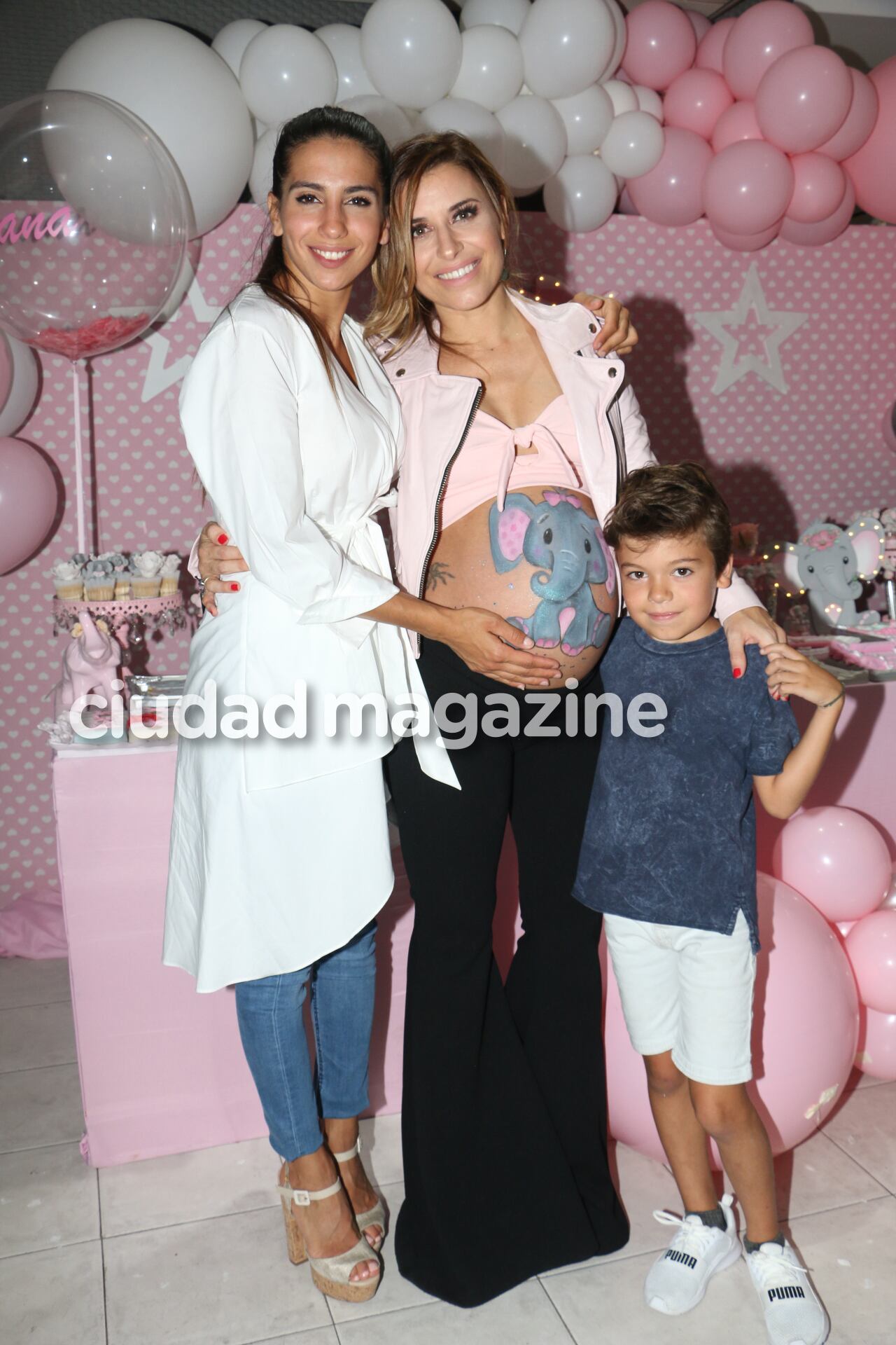 Las fotos del baby shower de Mariana Brey. Foto: Movilpress