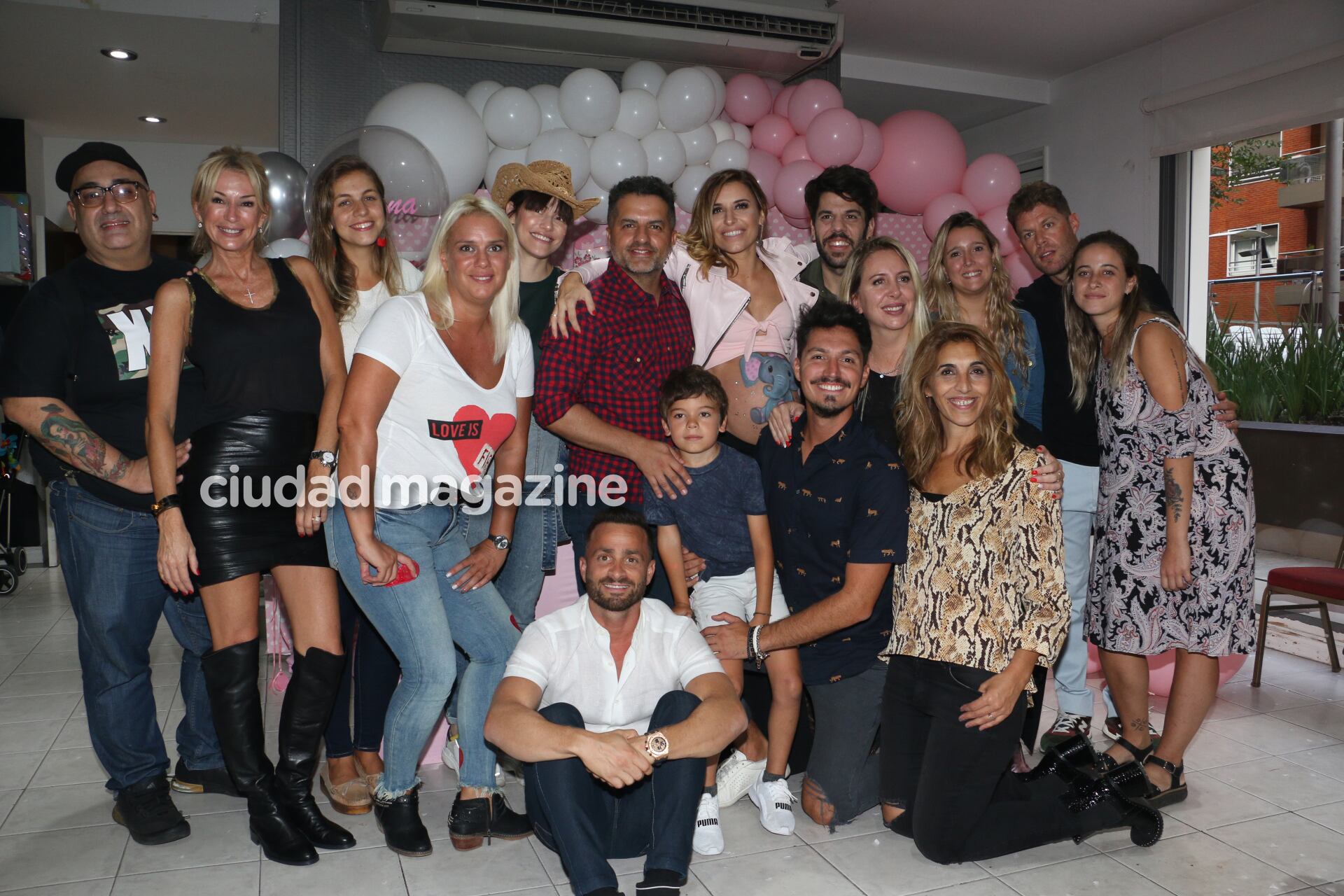Las fotos del baby shower de Mariana Brey. Foto: Movilpress