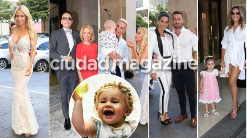 Las fotos del bautismo y primer cumpleaños de Matilda, la hija de Luciana Salazar