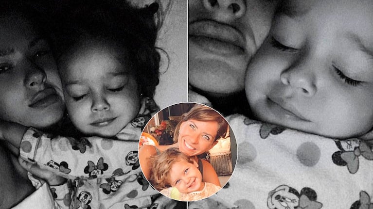Las fotos del cariñoso despertar de China Suárez con su hija Magnolia: Feliz sábado para todxs