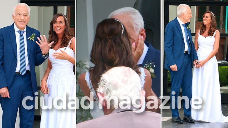 Las fotos del casamiento de Alberto Cormillot con Estefanía Pasquini, tras un año y medio de fulminante amor