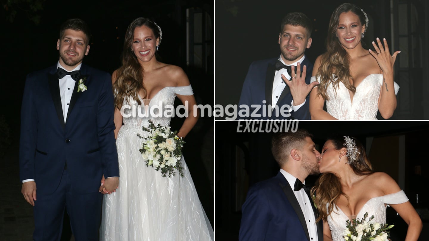 Las fotos del casamiento de Barbie Vélez y Lucas Rodríguez, tras cuatro años de amor