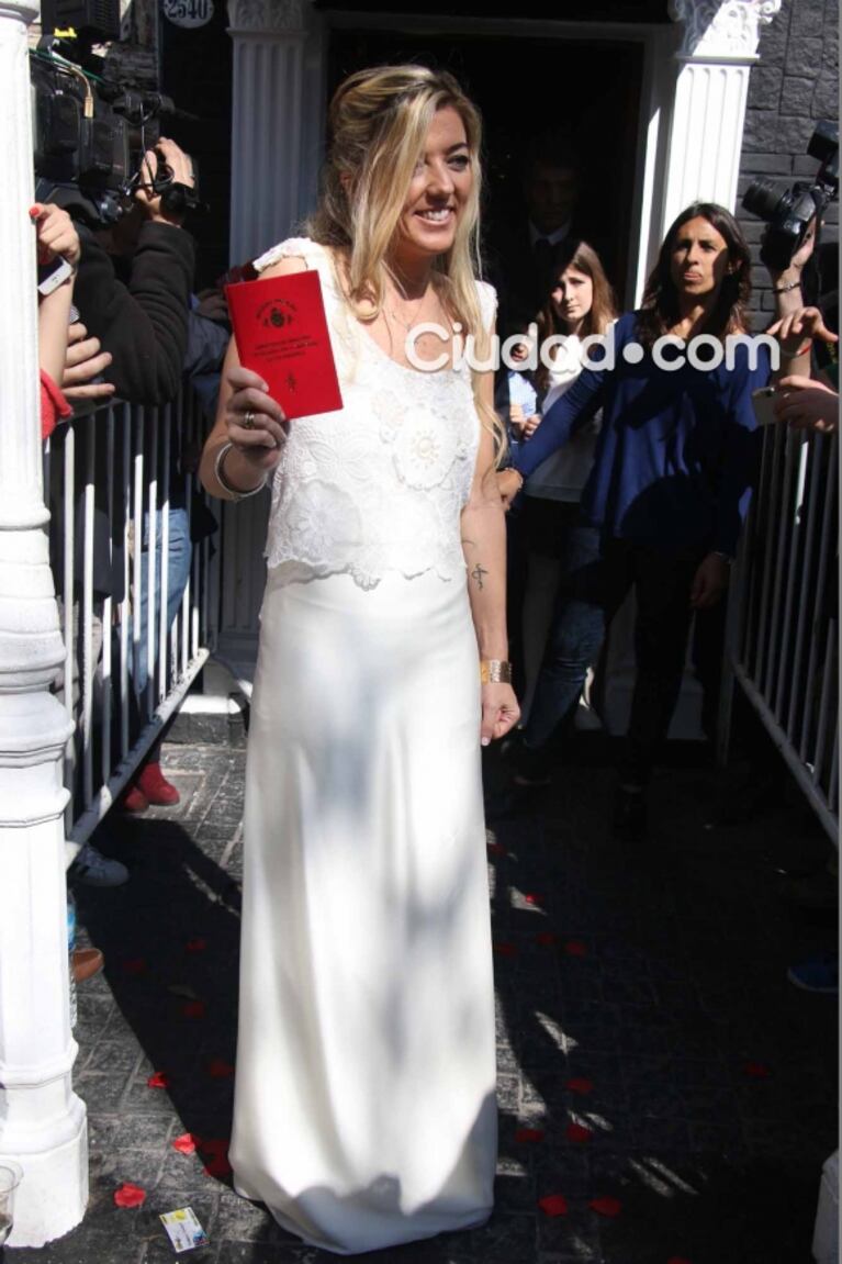 Las fotos del casamiento de Cacho Castaña y Marina Rosenthal: ¡todos los looks!