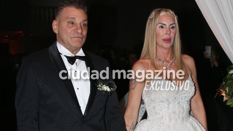 Las fotos del casamiento de El Turco García y Mariela Prieto (Foto: Movilpress)