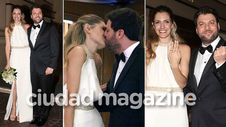 Las fotos del casamiento de Guido Kaczka y Soledad Rodríguez. (Foto: Movilpress)