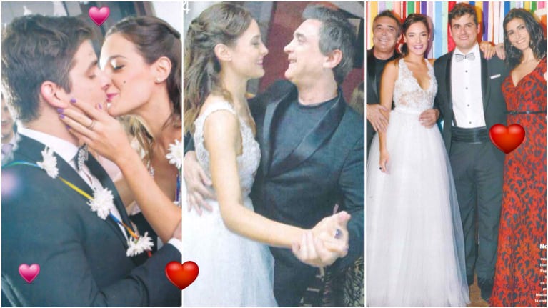 Las fotos del casamiento de Sabrina Artaza y John Morris (Fotos: revista Gente)