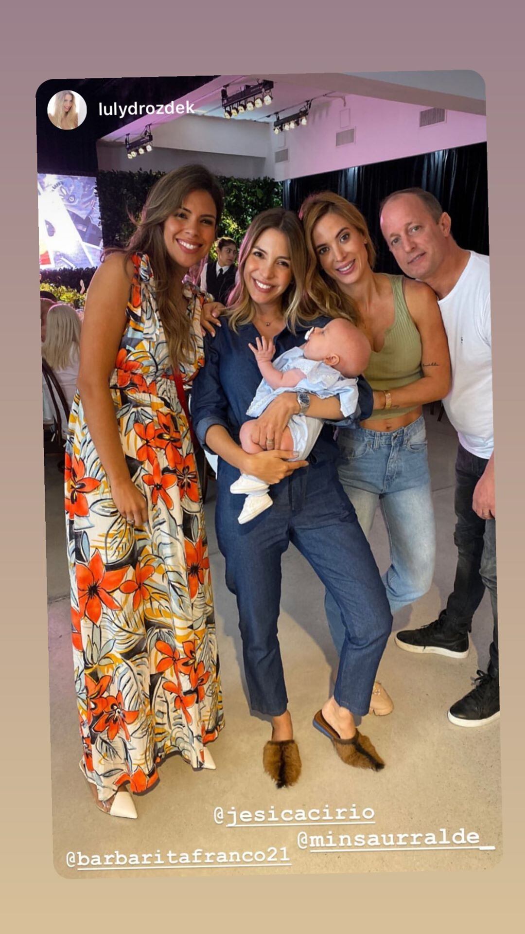 Las fotos del cumpleaños de Chloe, la hija de Jesica Cirio. Foto: Instagram