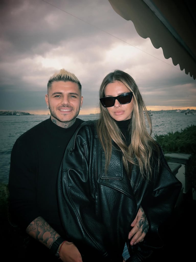 Las fotos del día libre de China Suárez y Mauro Icardi: “Un domingo en el Bósforo” . Crédito: Instagram