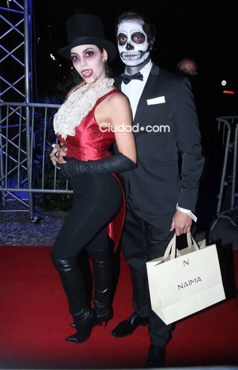 Las fotos del divertido cumpleaños de disfraces de Barby Franco: mirá el look "de terror" de los famosos 