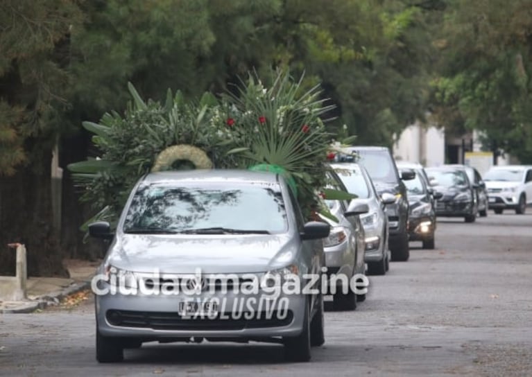 Las fotos del emotivo último adiós de Cholo Simeone a su padre Carlos en el cementerio de la Chacarita