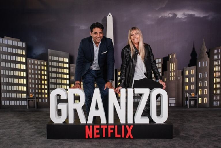 Las fotos del estreno de Granizo: Francella, Laurita Fernández y la primera salida pública de Benjamín Vicuña con Eli Sulichin