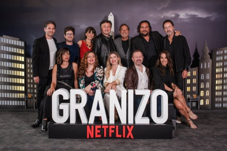 Las fotos del estreno de Granizo: Francella, Laurita Fernández y la primera salida pública de Benjamín Vicuña con Eli Sulichin