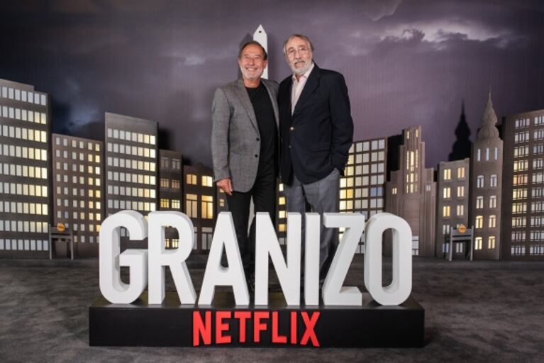 Las fotos del estreno de Granizo: Francella, Laurita Fernández y la primera salida pública de Benjamín Vicuña con Eli Sulichin