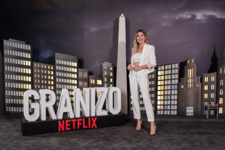 Las fotos del estreno de Granizo: Francella, Laurita Fernández y la primera salida pública de Benjamín Vicuña con Eli Sulichin