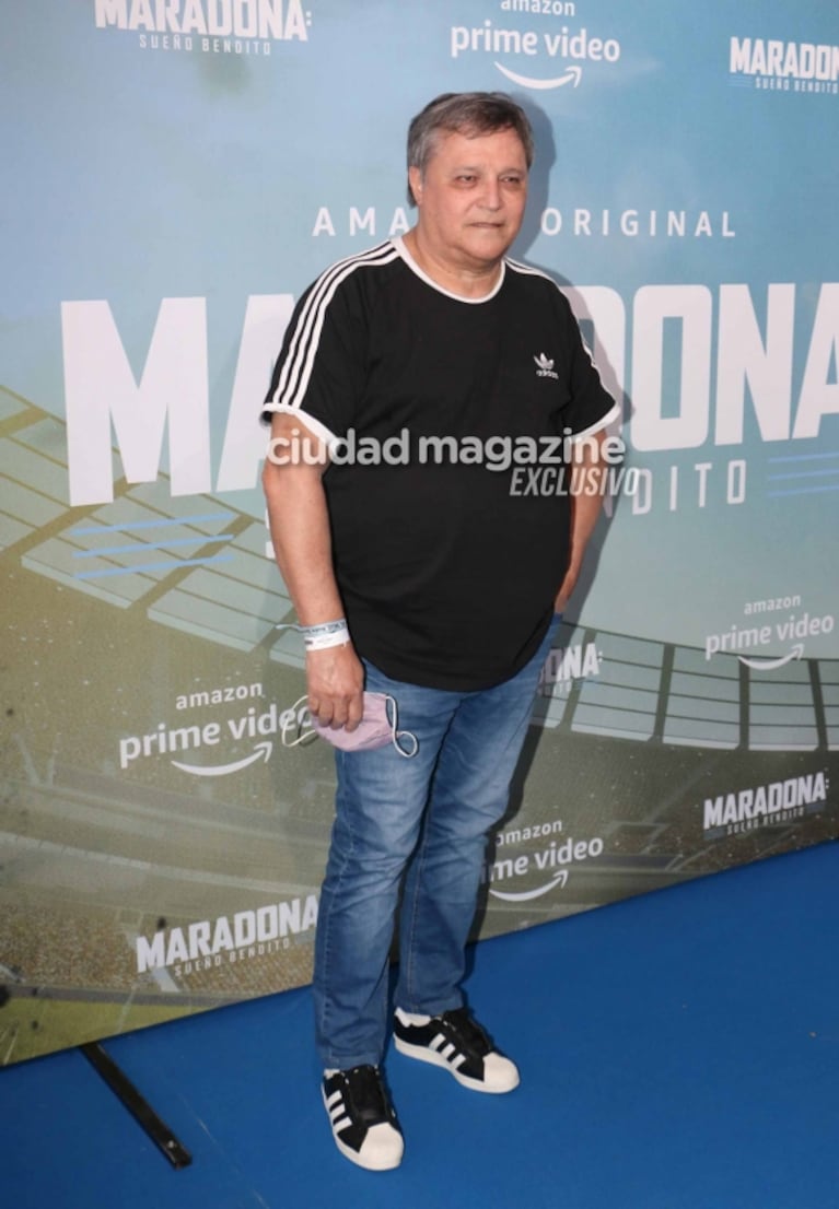 Las fotos del estreno de la serie de Diego Maradona: el elenco de Sueño Bendito a puro glamour en la cancha de Argentinos Juniors