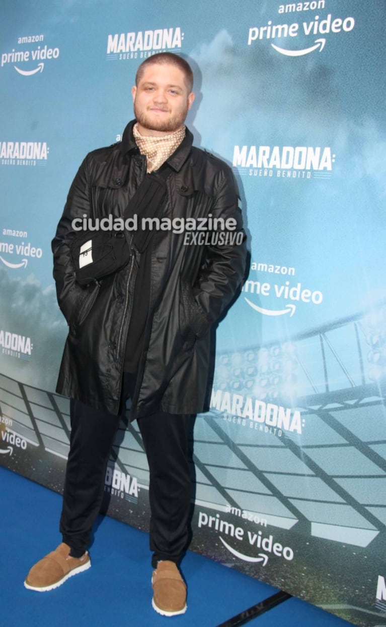 Las fotos del estreno de la serie de Diego Maradona: el elenco de Sueño Bendito a puro glamour en la cancha de Argentinos Juniors