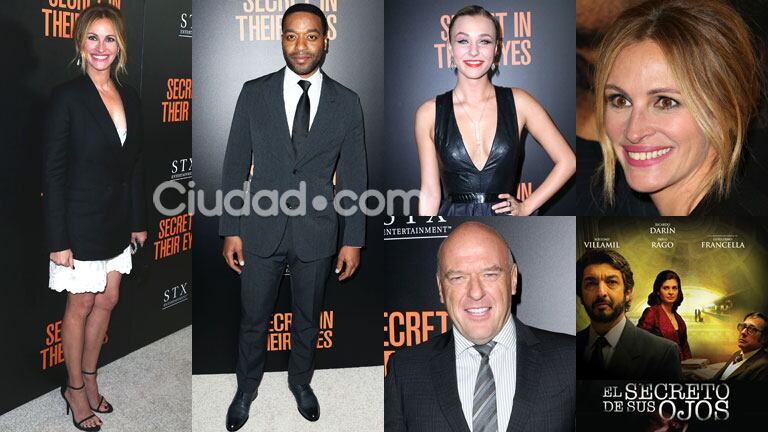 Las fotos del estreno de Secret in their eyes (Fotos: AFP). 