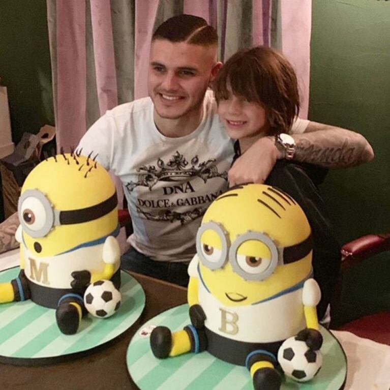 Las fotos del exclusivo festejo de cumpleaños de Mauro Icardi con Wanda Nara y su familia