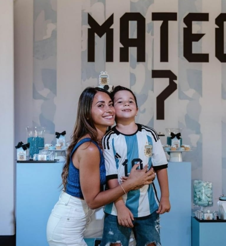 Las fotos del increíble cumple "bien argentino" de Mateo, el hijo de Lionel Messi y Antonela Roccuzzo