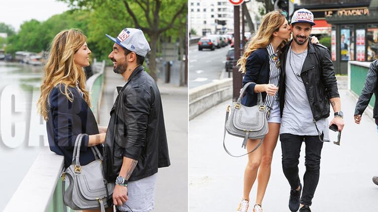 Las fotos del Pocho Lavezzi y Yanina Screpante en París: "Acá reavivamos nuestra relación"