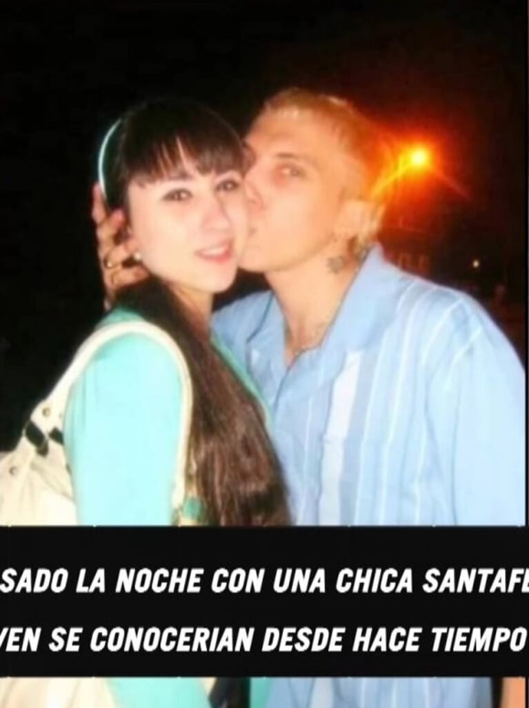 Las fotos del Polaco con otra mujer, antes de su separación de Barby Silenzi: "Trabaja en un kiosco de Santa Fe"