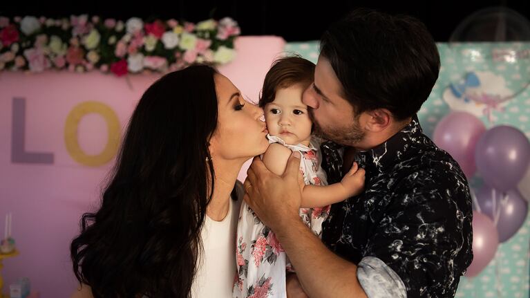 Las fotos del primer cumpleaños de Lola, la hija de Adabel Guerrero. (Foto: Alejandra Baier)