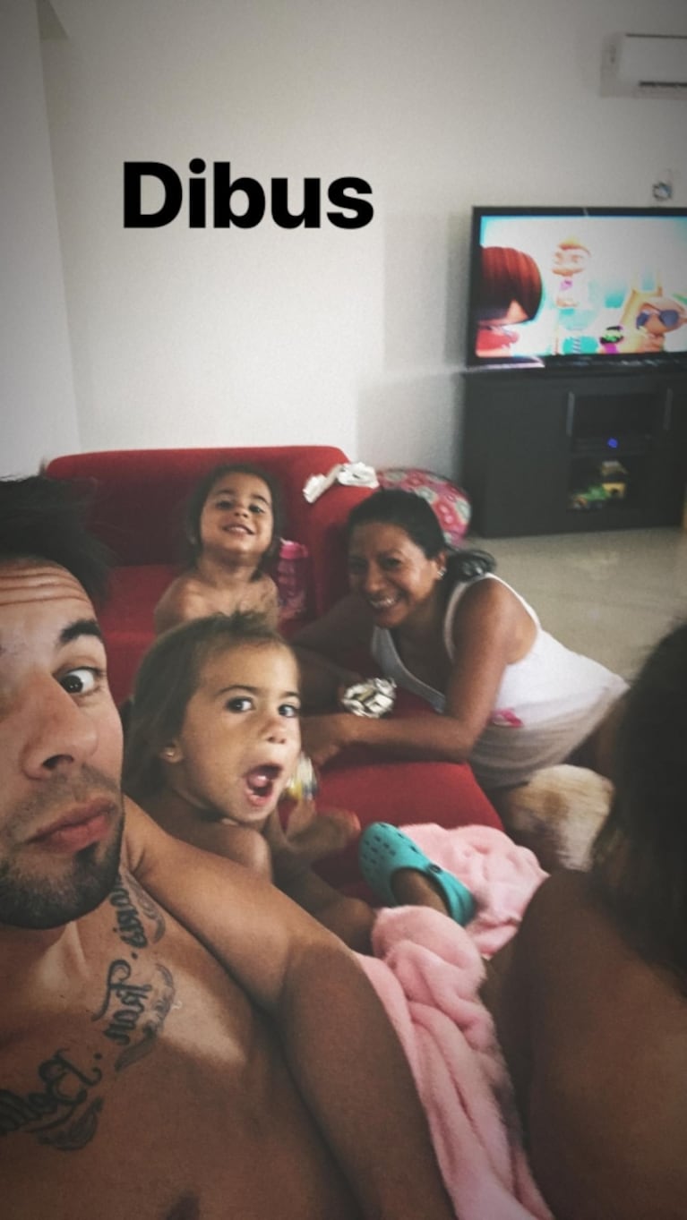 Las fotos del reencuentro de Matías Defederico con sus hijas: ¡contundente mensaje de Cinthia Fernández! 