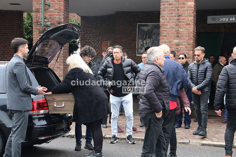 Las fotos del último adiós a Angel Mahler. (Foto: Movilpress)